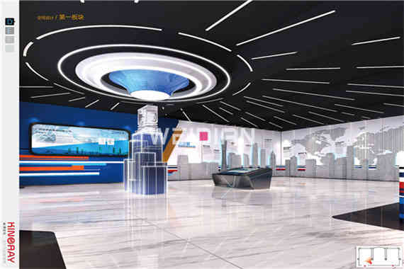 廣建集團廣州企業(yè)展廳設計公司