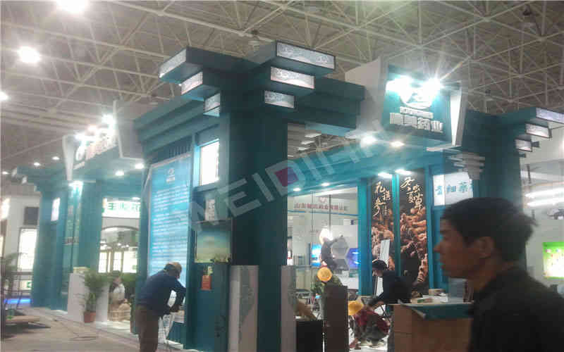 康美藥業醫藥展覽廣州展會展臺設計搭建