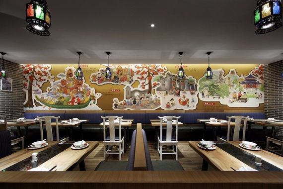 廣州裝修公司嶺南菜館裝修設(shè)計(jì)方案